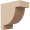 Ekena Millwork 3"W x 6"D x 6"H Classic Alpine Rough Cedar Woodgrain TimberThane Corbel, Primed Tan CORUR03X06X06ALPRCPR - alternate 1